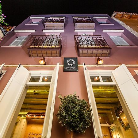 Sette Venti Boutique Hotel Hriszí Aktí Haniá Kültér fotó