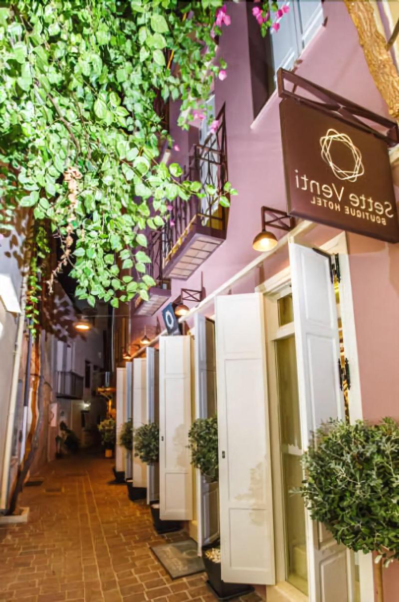 Sette Venti Boutique Hotel Hriszí Aktí Haniá Kültér fotó