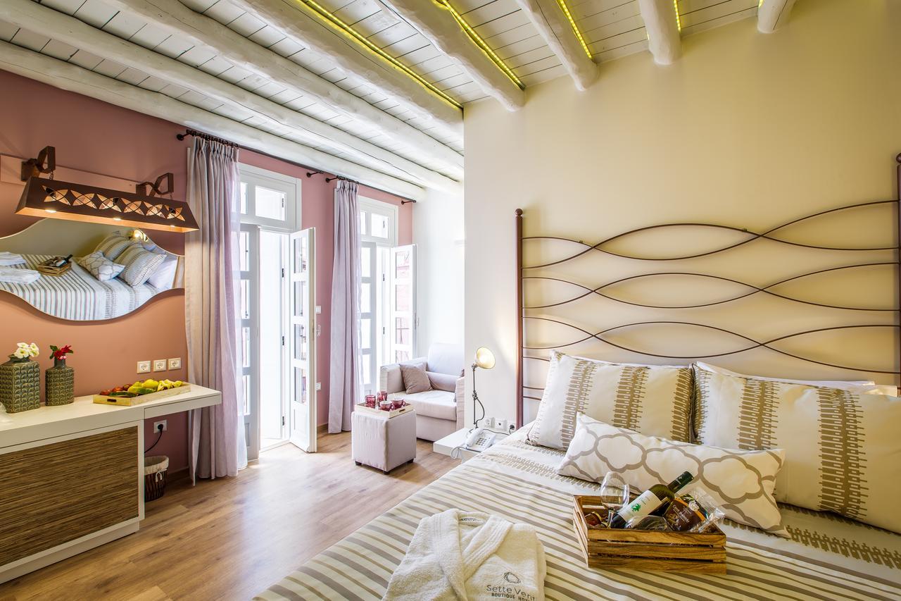 Sette Venti Boutique Hotel Hriszí Aktí Haniá Kültér fotó