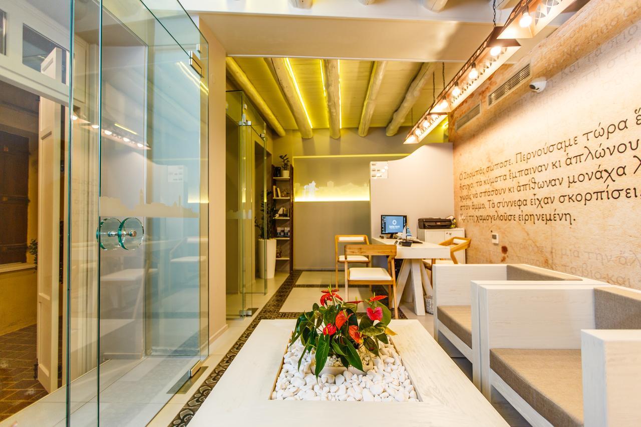 Sette Venti Boutique Hotel Hriszí Aktí Haniá Kültér fotó