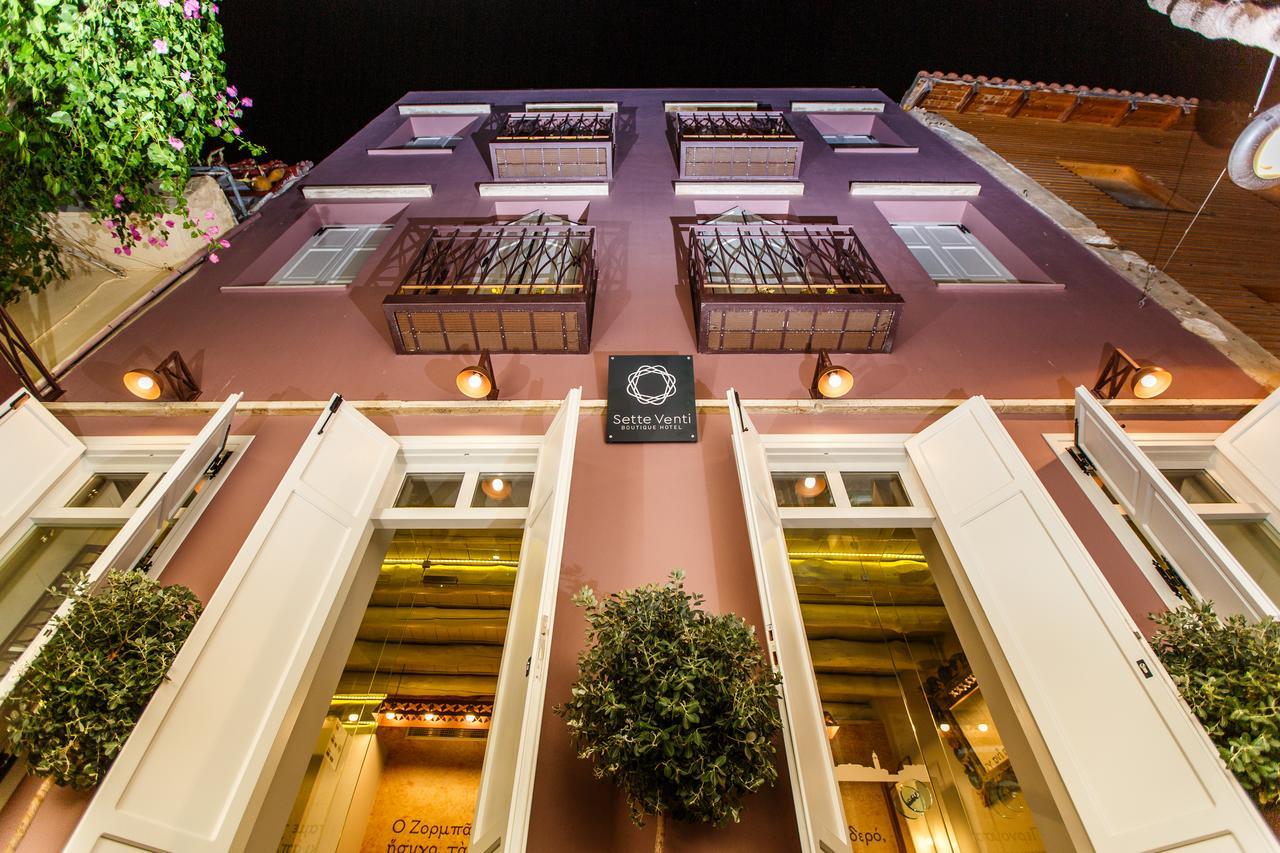 Sette Venti Boutique Hotel Hriszí Aktí Haniá Kültér fotó